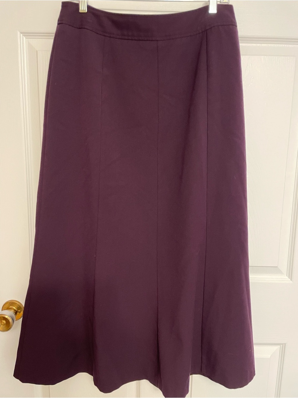 Women's Plum A-Line Skirt Purple